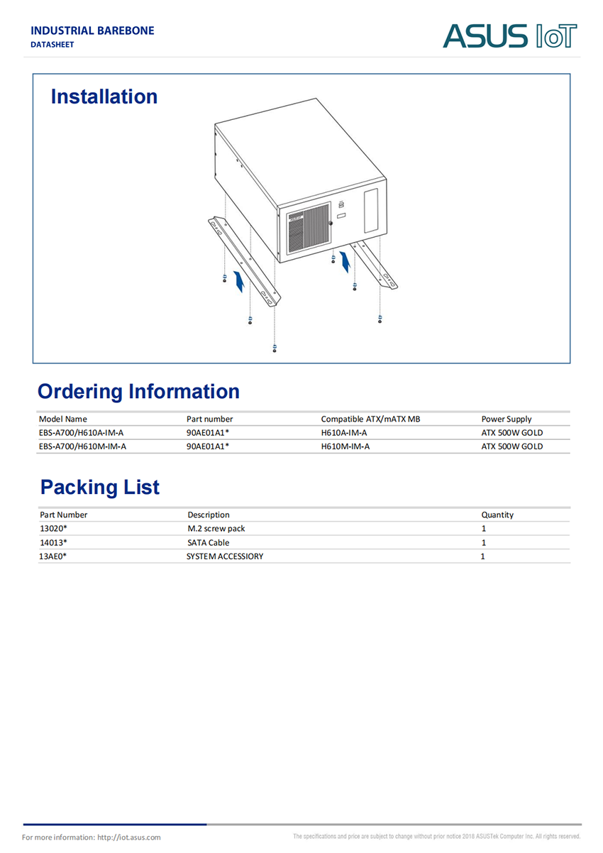EBS-A700Datasheet_02 EBS-A700Datasheet_02