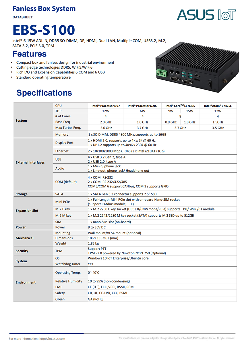 EBS-S100Datasheet_00 EBS-S100Datasheet_00