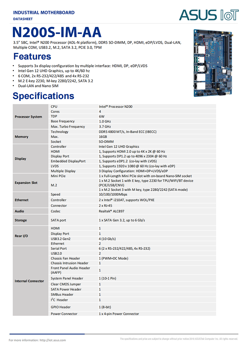 N200S-IM-AADatasheet_00 N200S-IM-AADatasheet_00