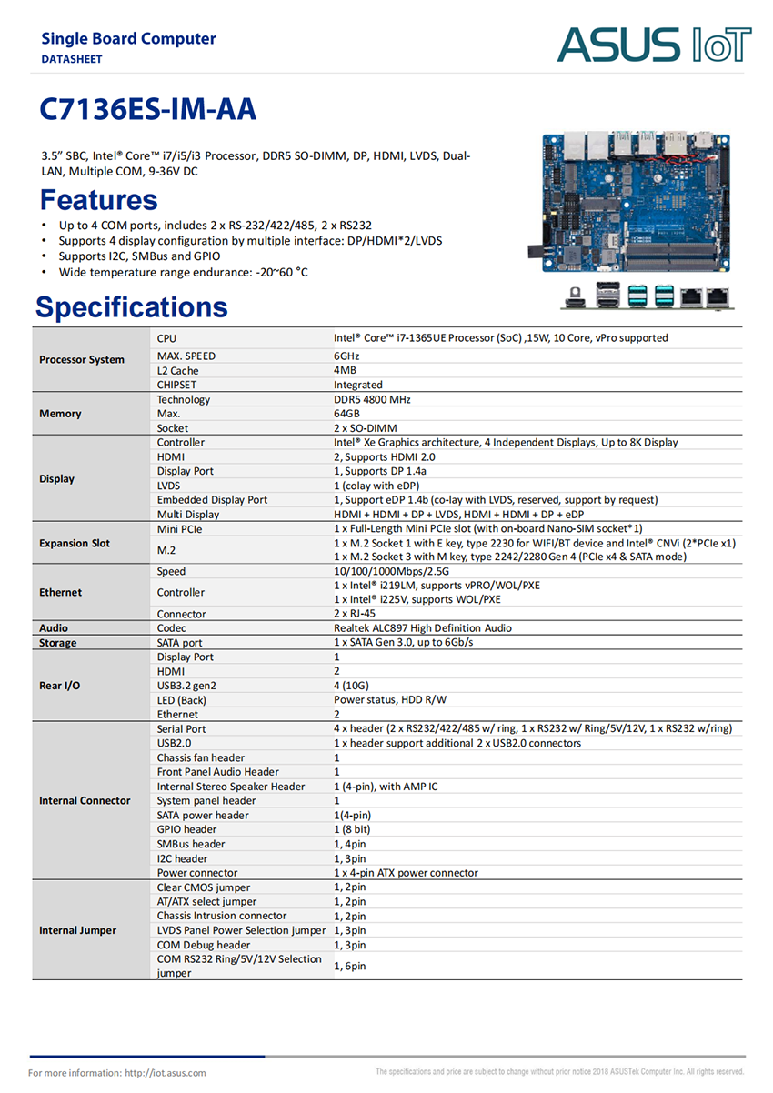 C7136ES-IM-AADatasheet_00 C7136ES-IM-AADatasheet_00
